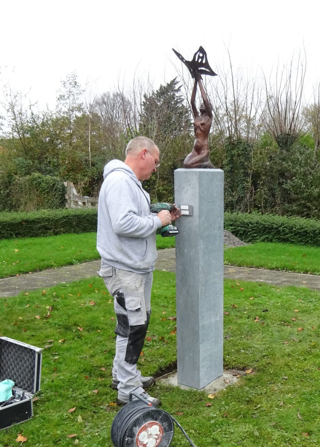 plaatsing beeld Overgave