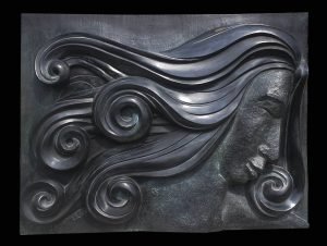 Gevelsteen Somnia, brons