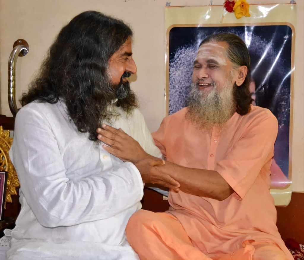 Mohanji and Gopala Baba, in Nidagatta, India