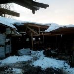 barn roof collapsed because of snow