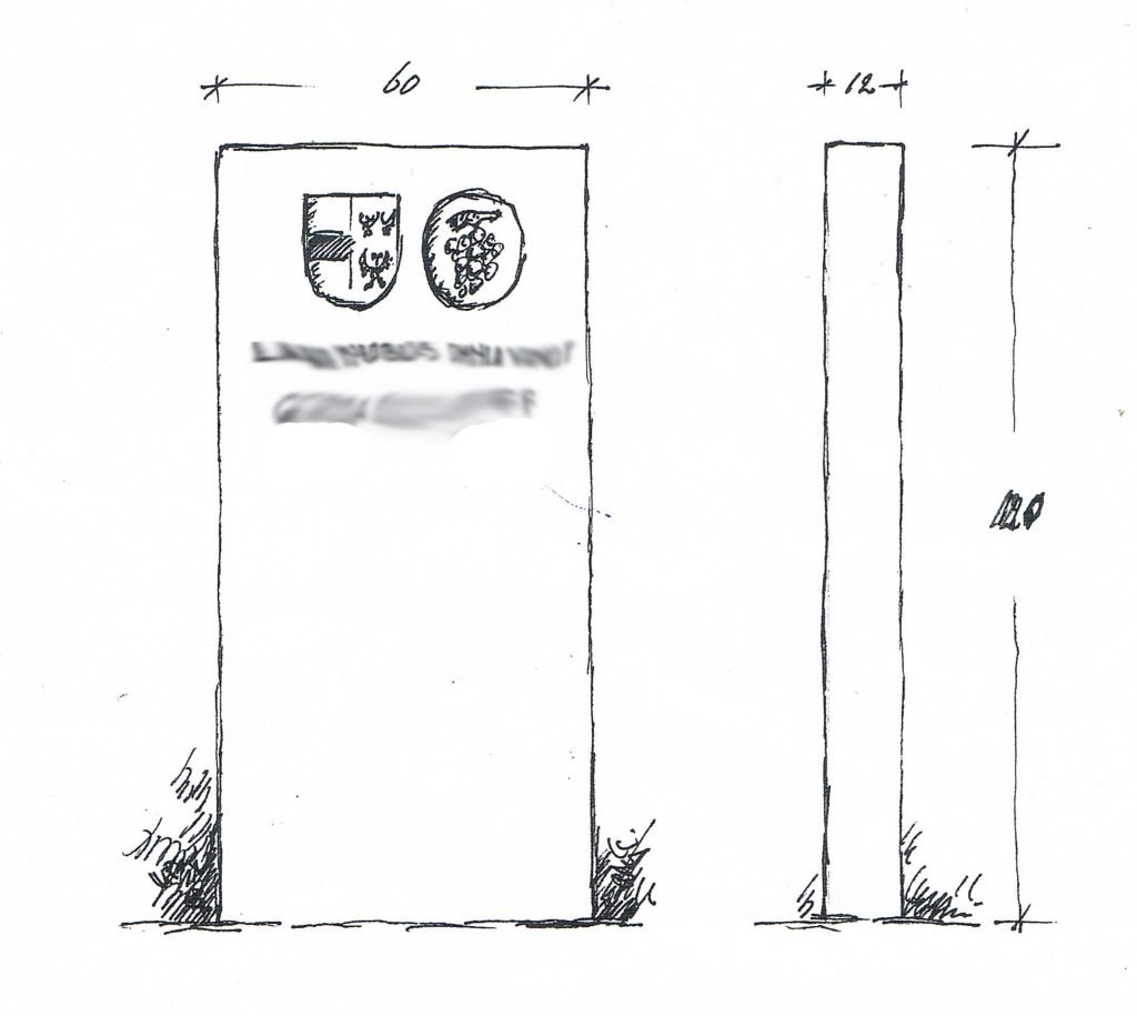 ontwerp steen door Gerard Overeem
