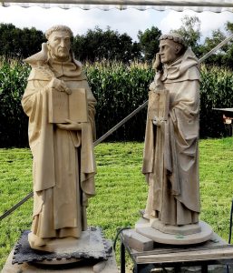 Schleifen Gewohnheit Sandsteinskulptur